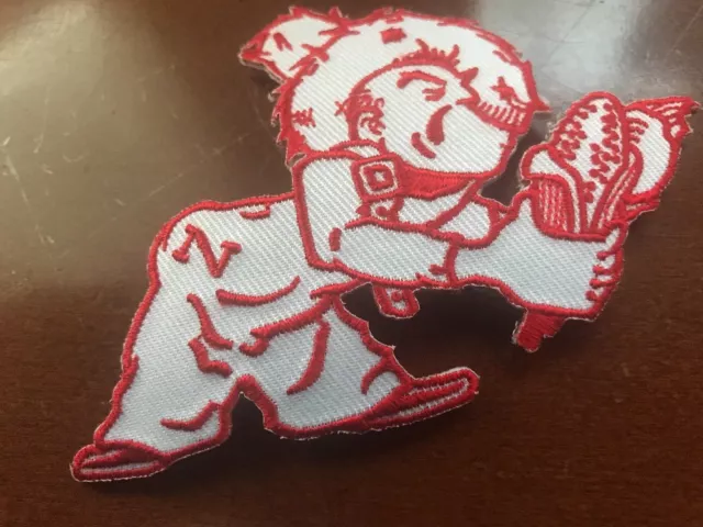 University of Nebraska Cornhuskers Vintage Embroidered Iron On Patch 3.5” X 2.5”