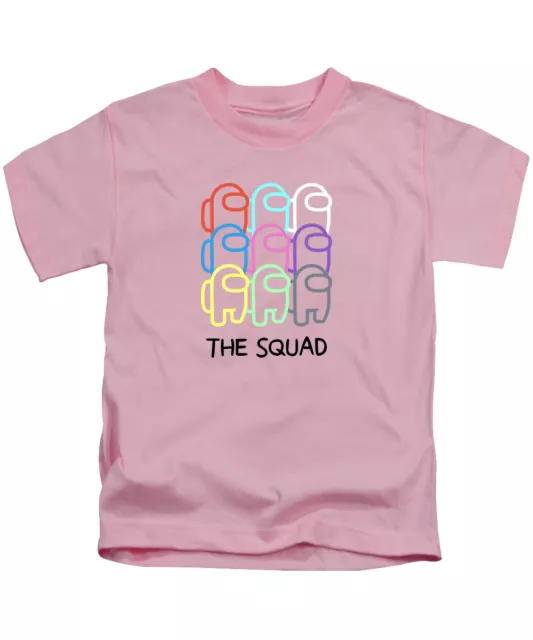 The Squad Among Us Kids T-Shirt Gaming Gamer Tee Top