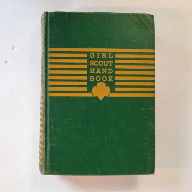 1945 Vintage Girl Scout Hand Book 8th Impression Hardcover – Good