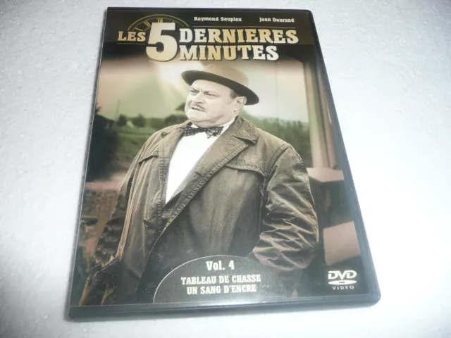 Les 5 Dernieres Minutes Raymond Souplex  / 2 Episodes Vol. 4  Dvd Serie Tele