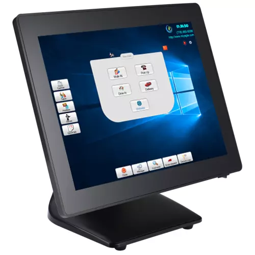 SlimPOS Intel i5 @ 2.6 Ghz  POS 15" Touch Flat Panel WIN 10 Restaurant