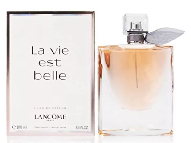 Lancome La Vie Est Belle Edp Spray Her 100Ml Brand New &Sealed Free P&P