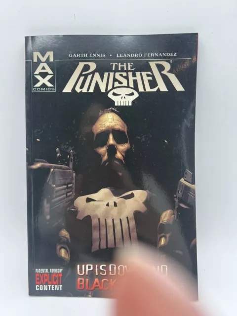 Marvel The Punisher Volume 4 Up Is Down & Black White Marvel Max Paperback