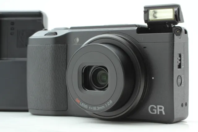 SH001 SH2029 [Top MINT] RICOH GR II 16.2MP Compact Wi-Fi Camera Black From JAPAN