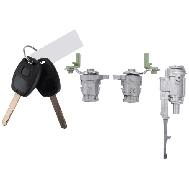 CAR IGNITION SWITCH Lock Ignition Switch Barrel Set Lock with Key for