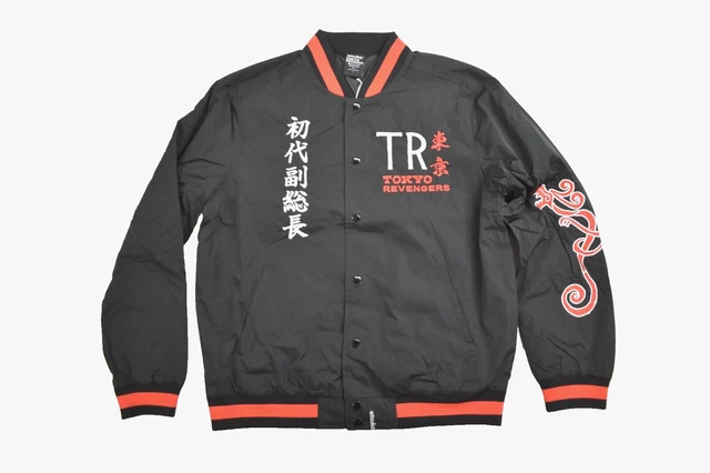 CHAQUETA NEGRA ATSUKO Tokyo Revengers Manji Gang Motorcycle Club
