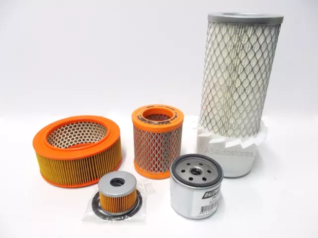 Filter Kit for Lister Petter LT2 & LV2 engine - Air, Fuel, Oil Filter - options