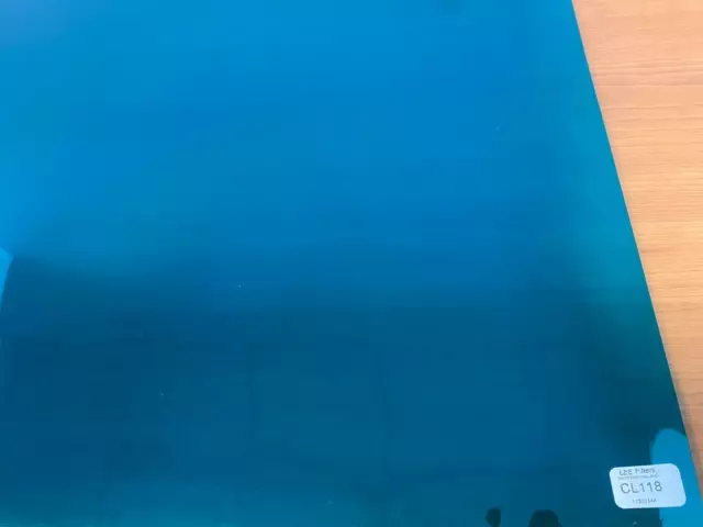 Feuille filtrante colorée LEE 118 122 cm x 53 cm Bleu clair