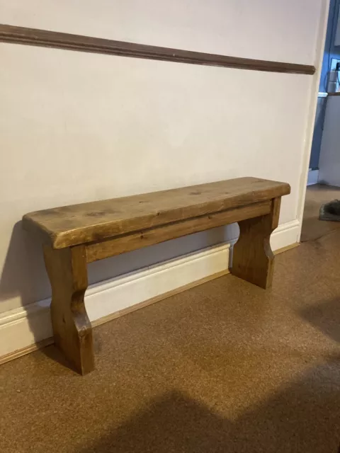 Solid Wooden Bench/Pew