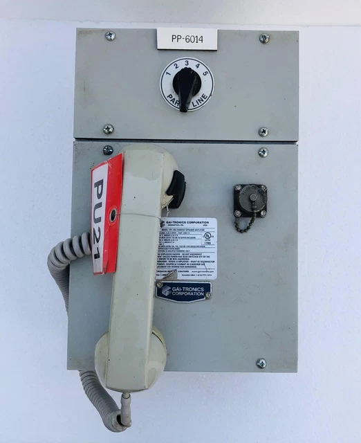 Gai-Tronics 701-304 Handset/ Speaker Amplifier 120 Vac 50-60 Hz #13