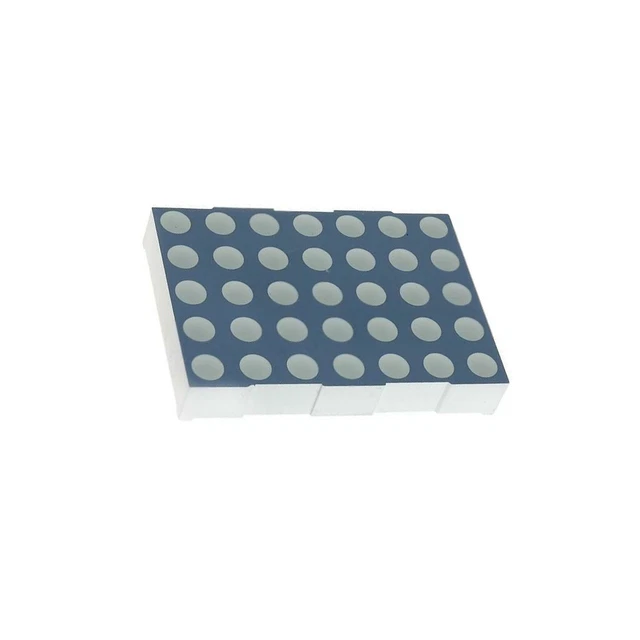 Display TA20-11GWA: Matrice LED 5x7 Verde 4,7-16mcd Anodo 53x37,65mm KINGBRIGHT E