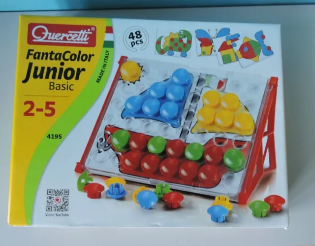 Steckspiel Fanta Color Junior für 2-5 Jahre mit Steckvorlagen sehr guter Zustand