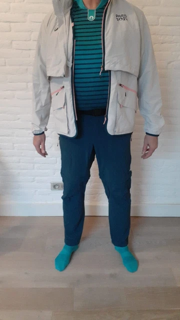 Veste Coupe-vent Modulable 2 En 1 Volontaire JO Paris 2024 - Taille L, Collector