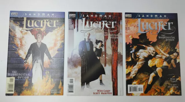 SANDMAN Presents LUCIFER 1-3 VERTIGO Comic SET COMPLETE Cary Hampton 1999 VF/NM