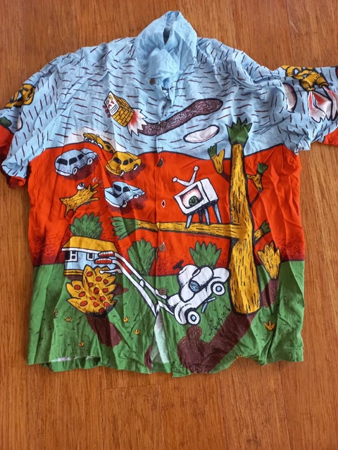 Mambo Lost Weekend アロハシャツ MAMBO LOUD SHIRT 'Lost Weekend' (L? no size tag, pls check