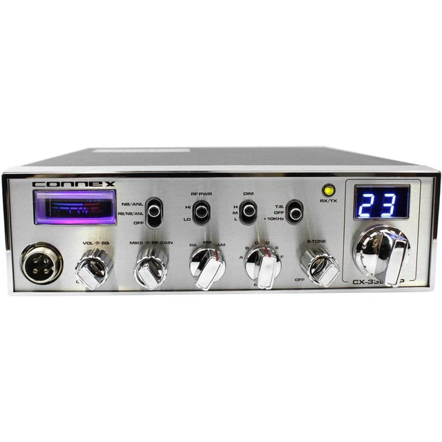 Connex 3300Hp 10 Meter Amateur Radio W/ Roger Beep & Blue Led Display Cx3300 Hp Connex 3300Hp 10 Meter Amateur Radio W/ Roger Beep & Blue Led Display Cx3300 Hp