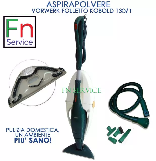 FOLLETTO ASPIRAPOLVERE VORWERK vk130 vk131 HD13 +tubo B NO vk 200 vk150 140 220S