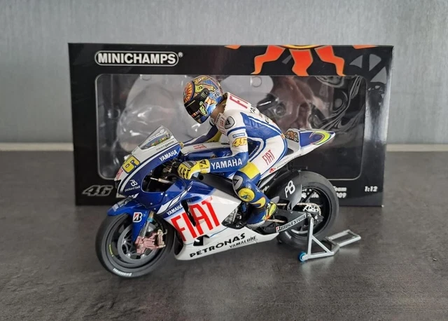 MOTO VALENTINO ROSSI Yamaha YZR M1 #46 Estoril 2009 LEO MODELS 1/18 MR22 EUR 13,90 - FR