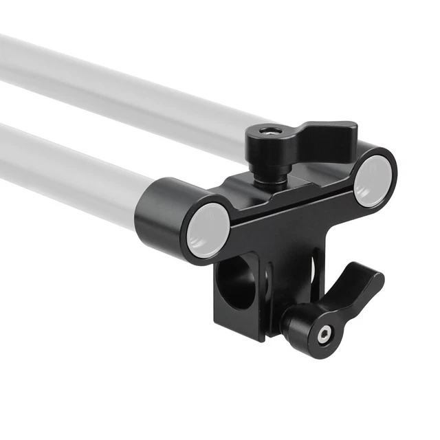 Camera Rig Rod Clamp CAMVATE 15MM SINGLE & Dual Railblock Rod Clamp For DSLR Shoulder Rig ...