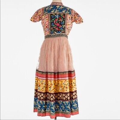 Vicky and Lucas Boho Multicolor Maxi Midi Dress