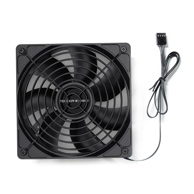 120MM PC CASE Fan Hydraulic Bearing PWM 4Pin Cooling Case Fan for ...