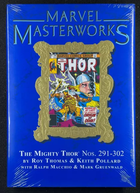 Marvel Masterworks: The Mighty Thor Volume 286 Gold Frame Variant HC Sealed