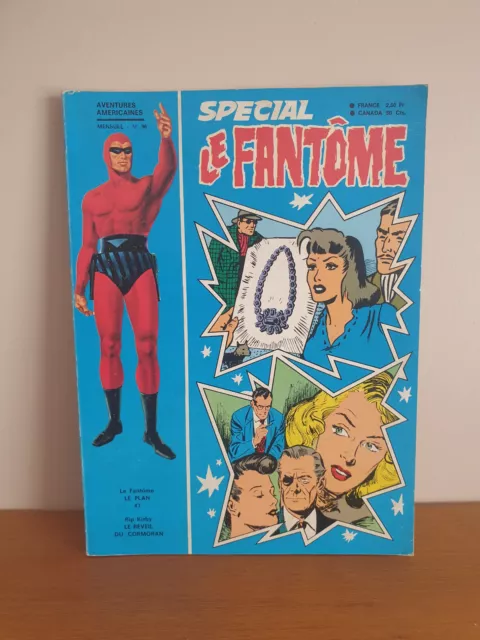 Special Le fantôme n° 96 Le plan 47 - Aventures américaines bd vintage (1972)