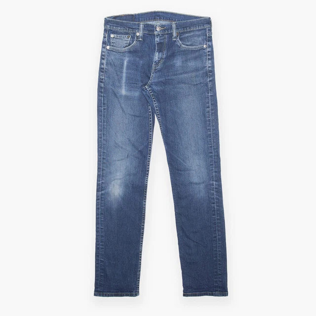 Jeans dritti slim vintage LEVI'S 511 da uomo blu anni '90 L32