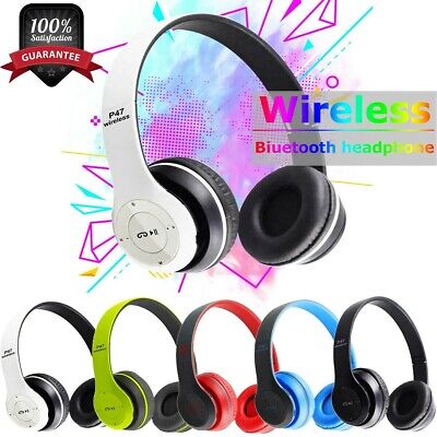 Art Cuffie Bluetooth Wireless Stereo Microfono Pieghevoli Vari Colori Art P47 Offert 