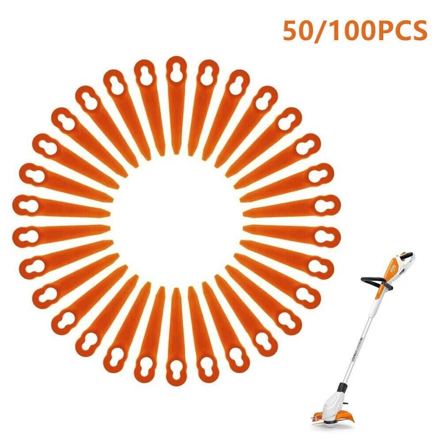 100X REPLACEMENT BLADES Replacement blades for STIHL Polycut 2-2 ...