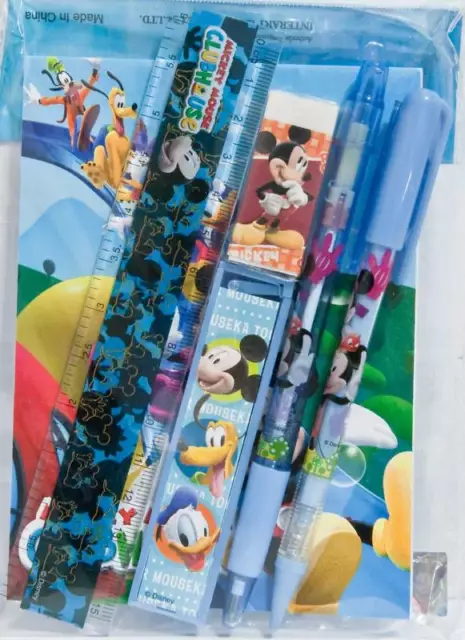 Disney Mickey Mouse Clubhouse Stationary Set Party School Supplies