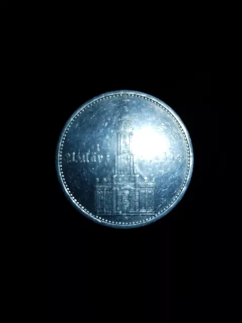 1933-1934 Germany Third Reich , Reichsmark Silver Coin . 01-20