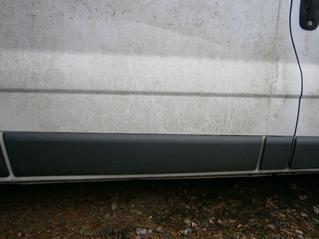 VAUXHALL VIVARO 2019- Rear Left Lh Sliding Door Moulding Trim Oem Black