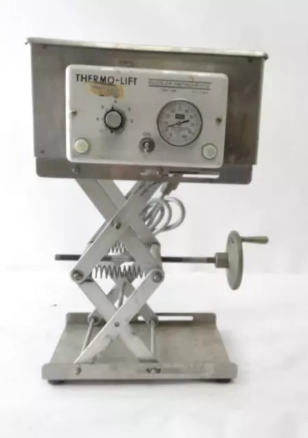 Buchler Instruments Thermo-Lift Raising Lift Water Bath - Tested & Working!