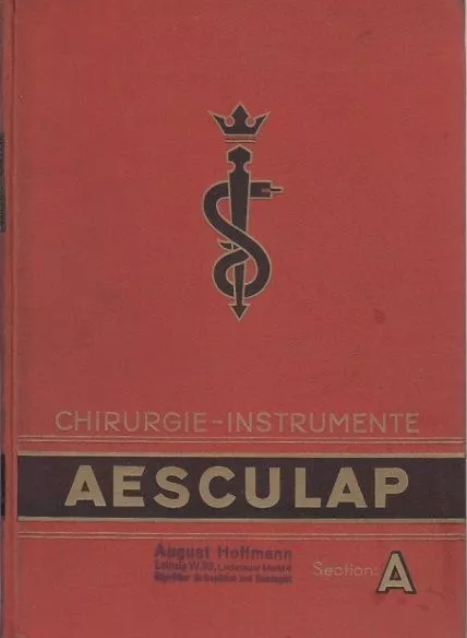 Chirurgie-Instrumente. Section: A, Section: B, Section C, Section: D, Section: E