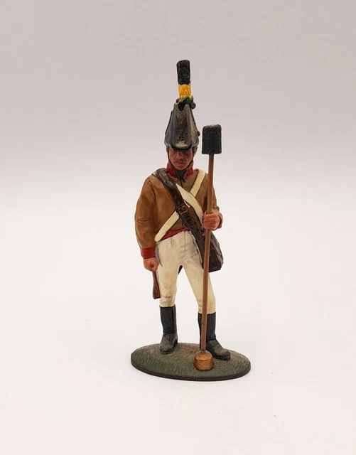 Figurine Napoléonienne Hachette - Général Milhaud (1766-1833) Cavalerie, étain Peint 54mm
