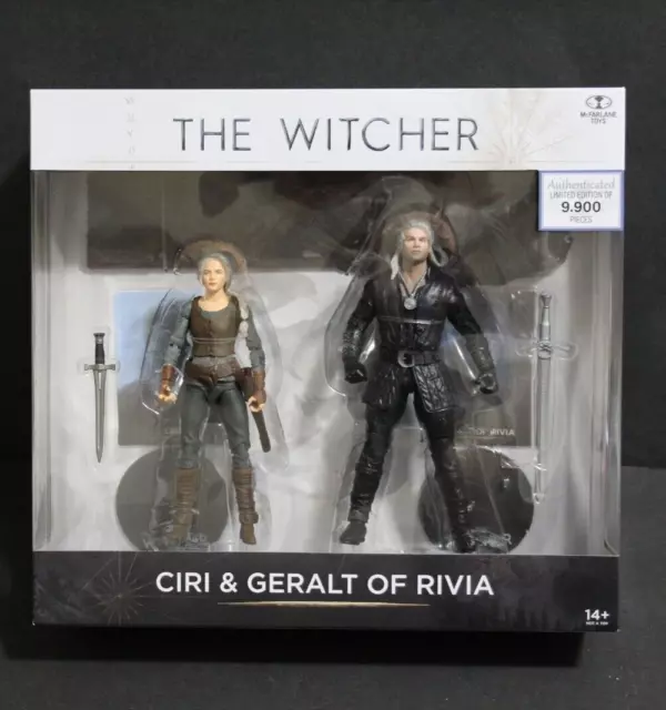  McFarlane - The Witcher Netflix 7in 2pk - Geralt y Ciri (Temporada  3) : Juguetes y Juegos