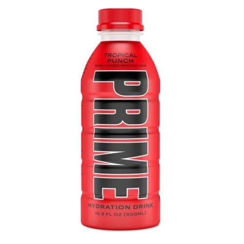 PRIME Tropical Punch Flavor de LOGAN PAUL x Bebida KSI - 16,9 OZ ENVÍO GRATUITO