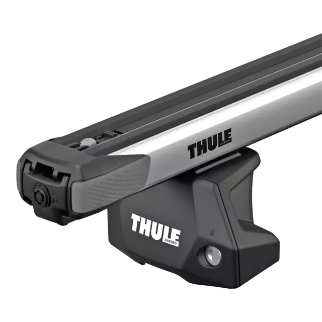 Barre portatutto alluminio adatto per BMW iX SUV Thule SlideBar articolo nuovo