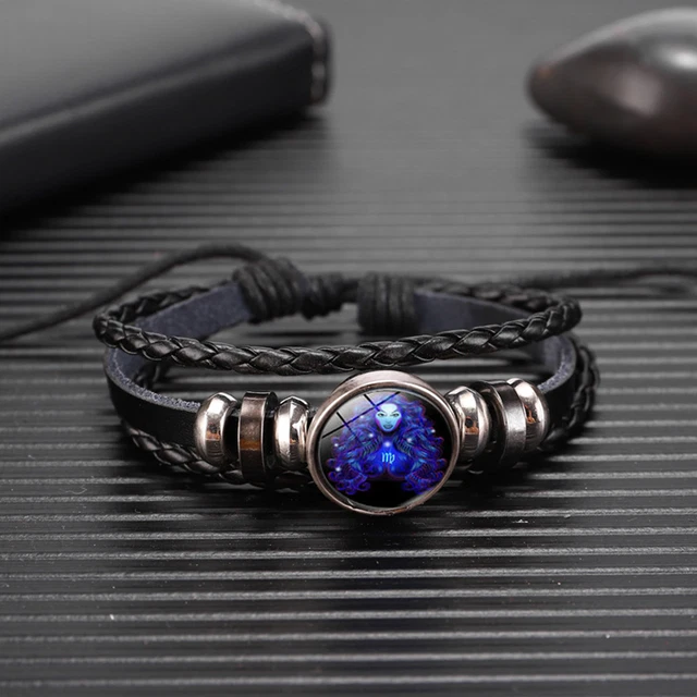 Braided Wristband All-match Artistic Twelve Constellations Braided Bracelet