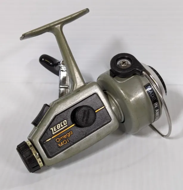 VINTAGE ZEBCO 33 Classic Ball Bearing Spin Cast Fishing Reel Made In USA  $14.99 - PicClick