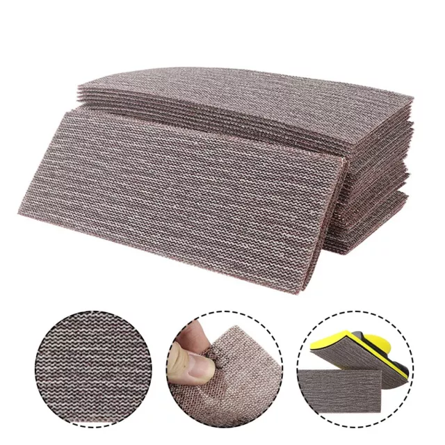 Fast Cutting and Long Lasting Dry Sandpaper for Home Improvement Pack of 50
