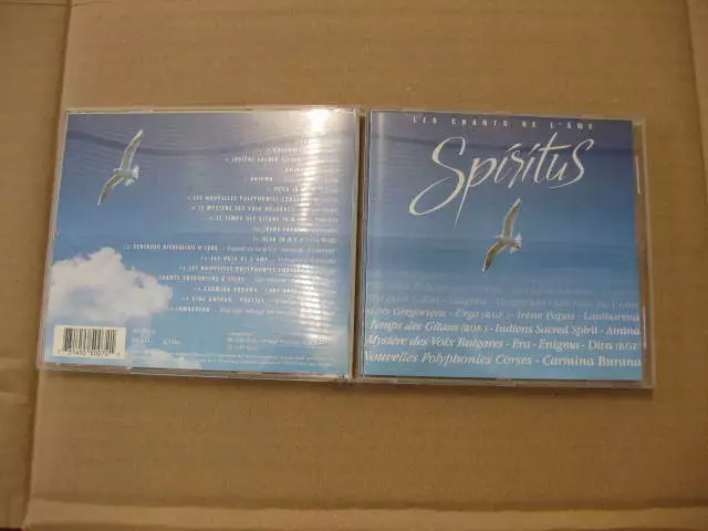 Cd Spiritus Les Chants De L'ame 18 Titres