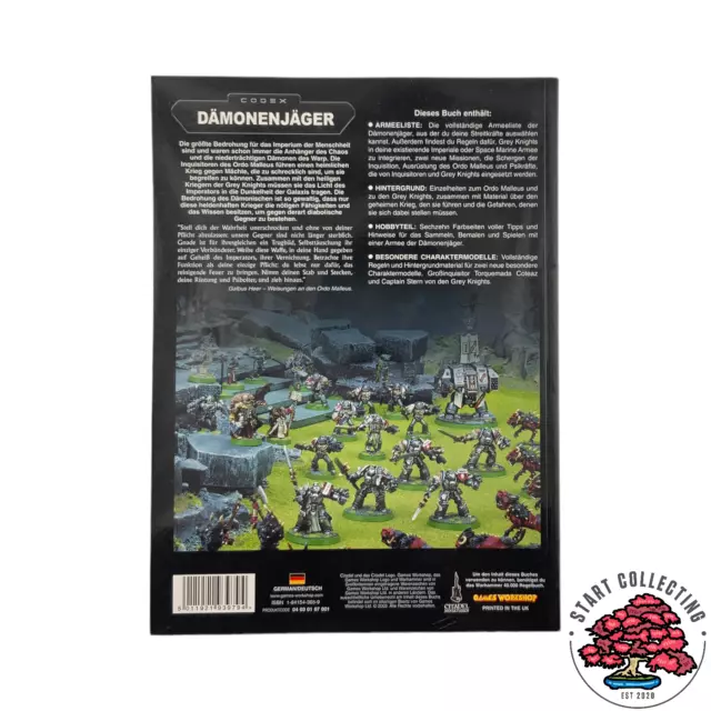 Warhammer 40k Dämonenjäger Codex Armeebuch Games Workshop Deutsch 2