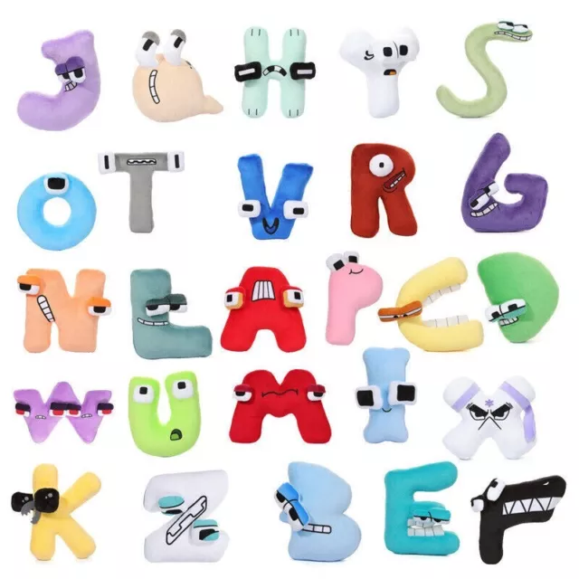 ALPHABET LORE CUDDLY Plush Toy Keychain Bag Pendant Stuffed Doll Xmas  Birthday $12.92 - PicClick AU