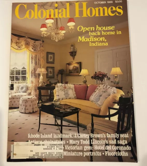 Colonial Homes Magazine October 1988 Colonial Homes Magazine October 1988
