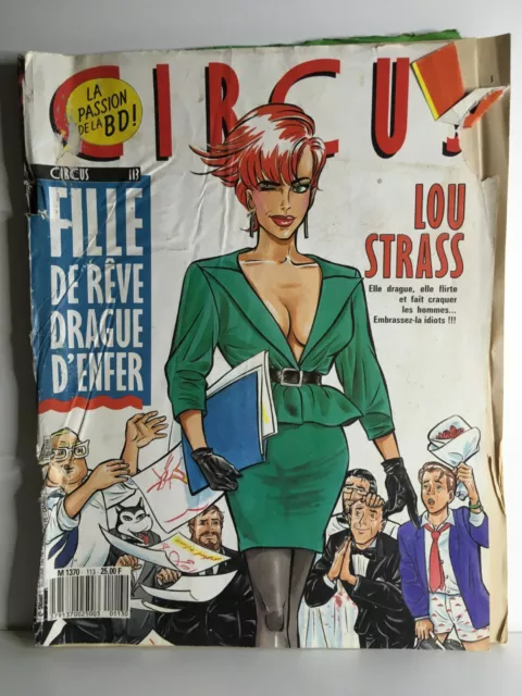 J2 - Circus 113 - La Passion De La Bd - Fille De Reve - Magazine Revue