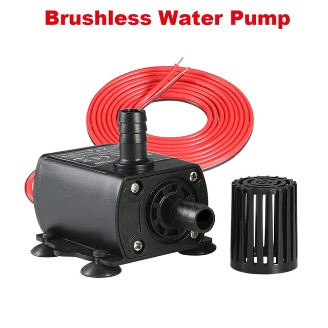 For stagno acquario pompa brushless filtro 12 V PC + ABS corrente continua