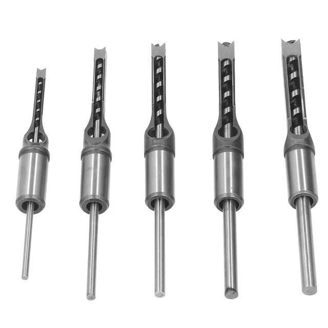 Square Countersink Bit Woodworking Square Drill Bit 5Pcs Labor Saving For
