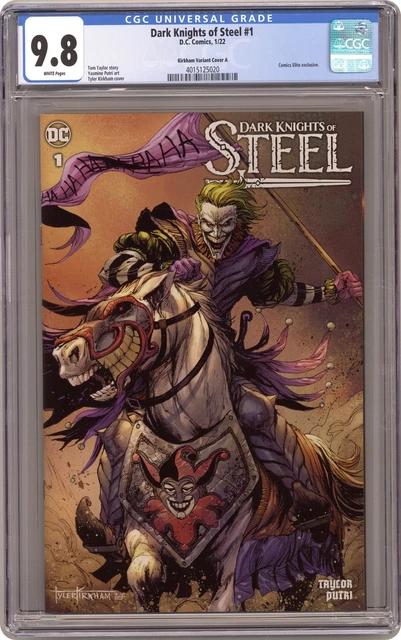 Dark Knights of Steel #1 Kirkham Comics Elite Variant CGC 9.8 2022 4015125020
